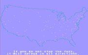 Agent USA for IBM PC/Compatibles - Only you can stop the FuzzBomb!
