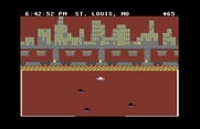 Agent USA for Commodore 64 - I've arrived in St. Louis.