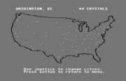 Agent USA for Commodore 64 - Use the map to help plan your travels...