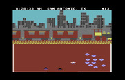 Agent USA for Commodore 64 - You can pass the time waiting for your trains by trying to grow crystals...