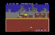 Agent USA for Commodore 64 - In springfield, IL; here comes my train!