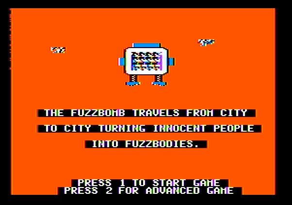 Agent USA Apple II Screenshot: About the FuzzBomb...