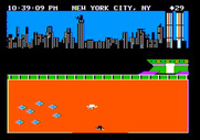 Agent USA for Apple II - Growing crystals in New York.