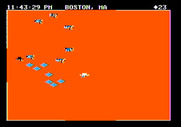 Agent USA for Apple II - The fuzz menace is in Boston!
