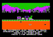 Agent USA for Apple II - Game demonstration.