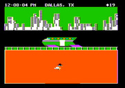Agent USA for Apple II - When possible, take the high speed trains to save time...
