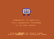 Agent USA for Atari 8-bit - The FuzzBomb is on the loose!