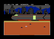 Agent USA for Atari 8-bit - When possible, use high speed trains to save time.