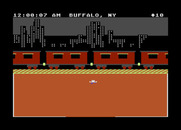 Agent USA for Atari 8-bit - Game start.