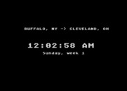 Agent USA for Atari 8-bit - Travelling by train...
