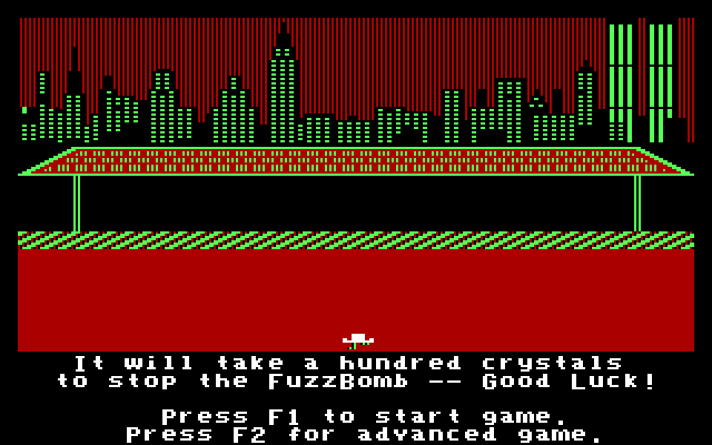 Agent USA IBM PC/Compatibles Screenshot: Good luck stopping the fuzz bomb!