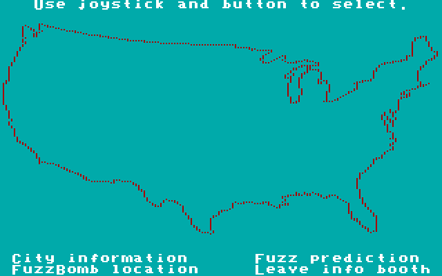 Agent USA IBM PC/Compatibles Screenshot: Get some more information...