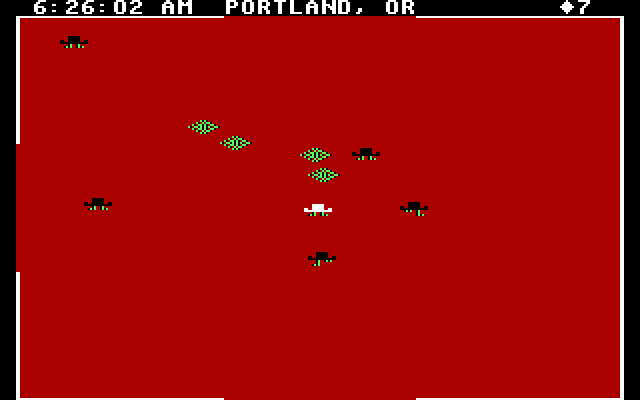 Agent USA IBM PC/Compatibles Screenshot: Attempting to grow some crystals...