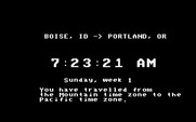 Agent USA for IBM PC/Compatibles - Traveling to a new city...