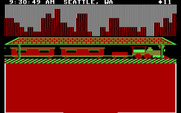 Agent USA for IBM PC/Compatibles - Arriving in Seattle, WA.