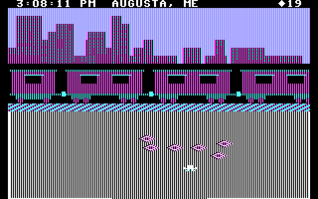 Agent USA IBM PC/Compatibles Screenshot: Quick, grow some crystals when no one is around!