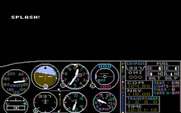 Microsoft Flight Simulator (v1) for IBM PC/Compatibles - Don't crash into the water!