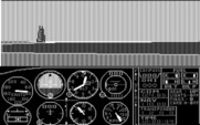 Microsoft Flight Simulator (v1) for IBM PC/Compatibles - Taking off...
