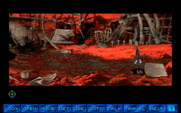 Martian Memorandum for IBM PC/Compatibles - Exploring some ruins.