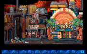 Martian Memorandum for IBM PC/Compatibles - Outside a casino.