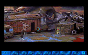 Martian Memorandum for IBM PC/Compatibles - Exploring a junkyard.