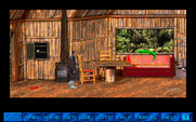 Martian Memorandum for IBM PC/Compatibles - Exploring a jungle hut.