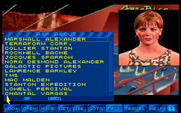 Martian Memorandum for IBM PC/Compatibles - Selecting a conversation topic.