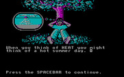 House-a-Fire! for IBM PC/Compatibles - Introduction to one of the tutorials.