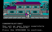 House-a-Fire! for IBM PC/Compatibles - Your house is safe!