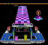 Klax for NES / Famicom - Game start.