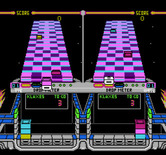 Klax for NES / Famicom - Starting a two player game.