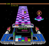 Klax for NES / Famicom - You need to earn points on this wave by making any direction Klaxes.