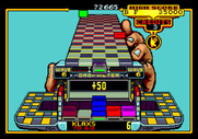 Klax for Sega Genesis / Mega Drive - Earn 50 points for a vertical Klax!