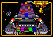 Klax for Sega Genesis / Mega Drive - Tiles begin to appear rapidly!