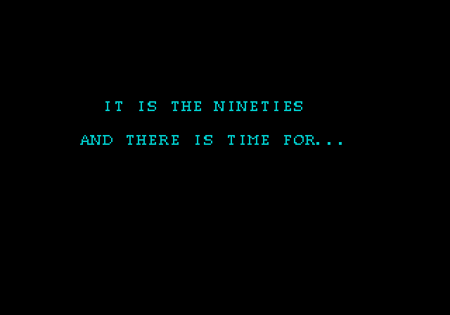 Klax Sega Genesis / Mega Drive Screenshot: Game introduction.
