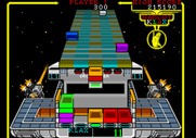 Klax for Sega Genesis / Mega Drive - The paddle can hold multiple tiles.