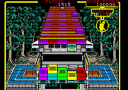 Klax for Sega Genesis / Mega Drive - Be careful, spaces are starting to fill up...