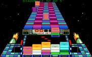 Klax for IBM PC/Compatibles - Attempting to make some diagonals.