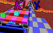 Klax for IBM PC/Compatibles - Loading screen.