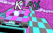 Klax for IBM PC/Compatibles - Loading screen.