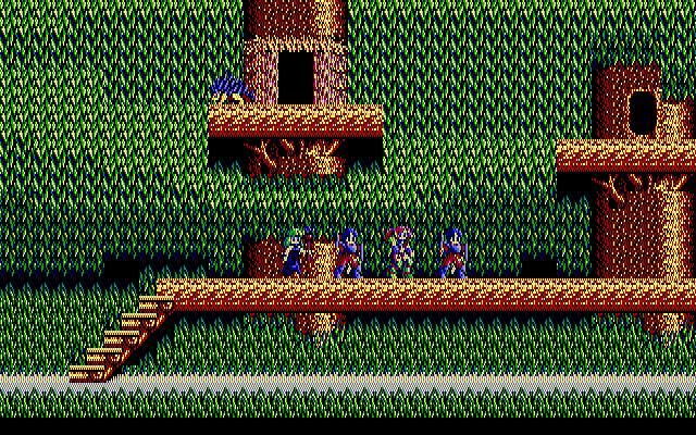 Sorcerian IBM PC/Compatibles Screenshot: Lots of doors to search here!