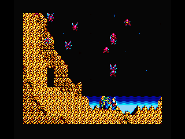 Sorcerian MSX Screenshot: It's an ambush!