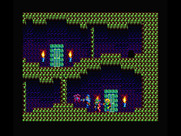 Sorcerian for MSX - Trapped in a corner!