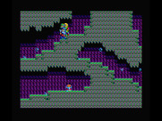 Sorcerian for MSX - This path leads to a treasure, but avoid those bubbles!