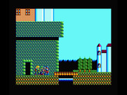 Sorcerian for MSX - Entering a town...