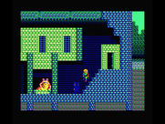 Sorcerian for MSX - Found a giant toad.