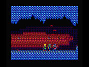 Sorcerian for MSX - Avoid those red creatures...