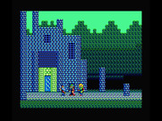 Sorcerian for MSX - Who lives in this castle, I wonder?