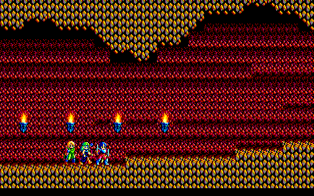 Sorcerian PC-8800 Series Screenshot: The adventure begins!