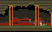 Sorcerian for PC-8800 Series - A boss battle begins!